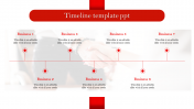 Magnificent Simple Timeline Template PPT Presentation Slides